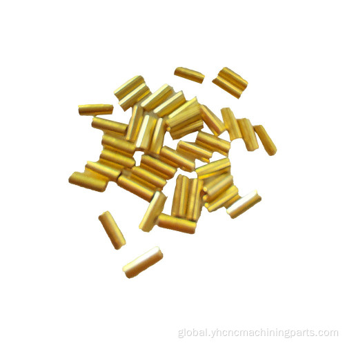 China Anodized brass aluminum parts manufactured Factory